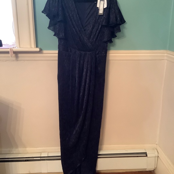 Betsy and Adams Navy Blue Dress - Picture 2 of 3